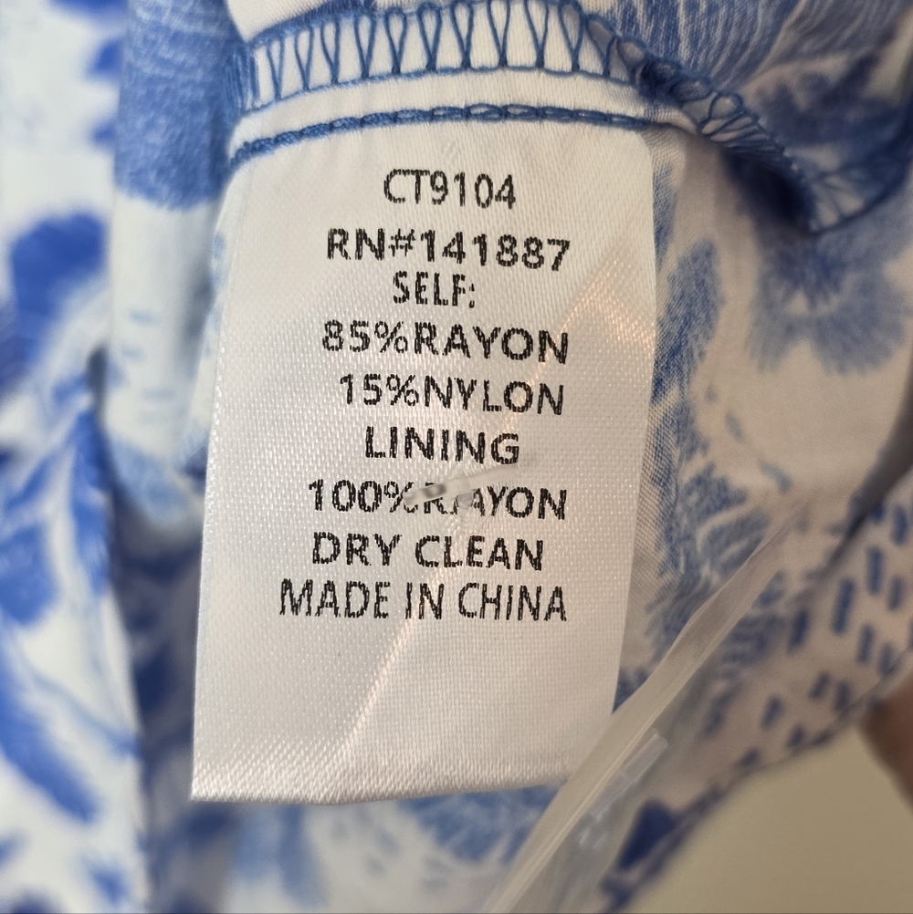 New Avara TCEC Naomi Floral Blouse Medium - Picture 5 of 8